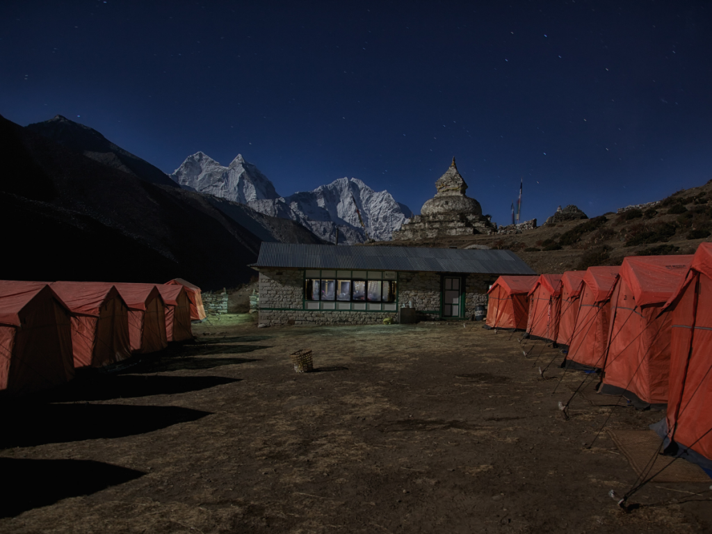 Campsite accomodation